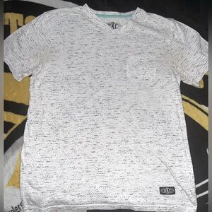 Youth Size L or Men’s S — V neck tee shirt